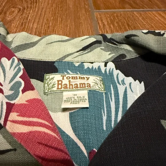 Tommy Bahama Multicolor Floral Silk Shirt - Picture 3 of 3